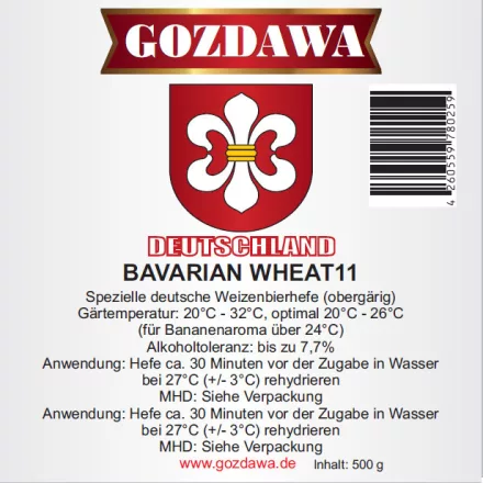 Gozdawa Bavarian Wheat 11 500 g