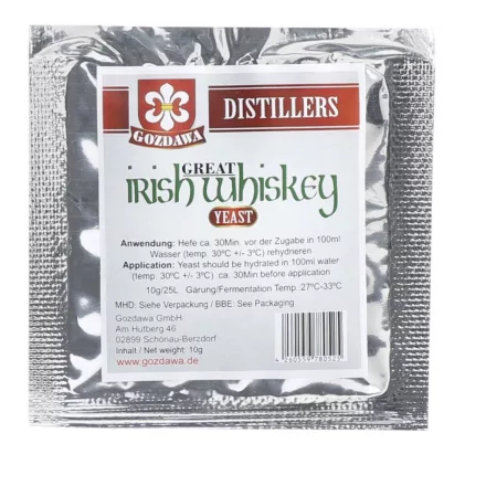 Gozdawa Irish Whiskey drożdże 10g