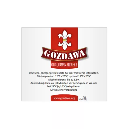 Gozdawa Old German Altbier 10 g