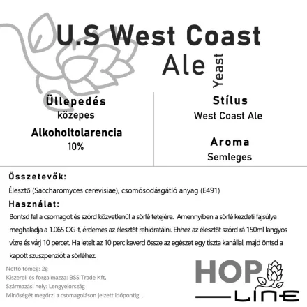 Brewline U.S West Coast Ale 2 g