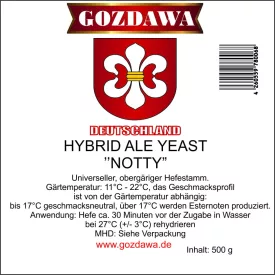 Gozdawa Hibrid Ale Yeast „Nottingham” 500 g