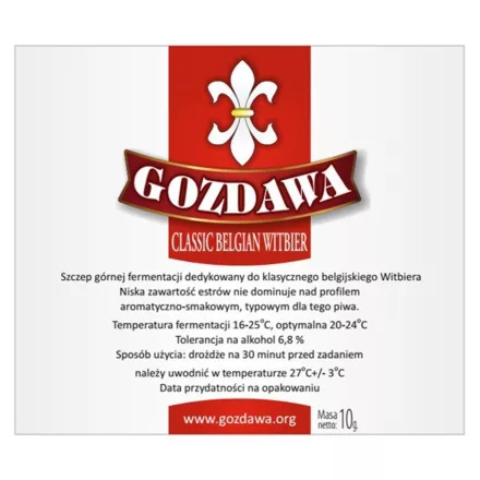 Gozdawa Classic Belgian Wit „Lallemand Wit” 250 g