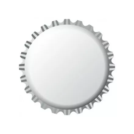 Zapięcia koronowe 100 szt. – srebrne – pochłaniające tlen