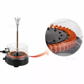 Półautomatyczna myjka do szkła z bieżącą wodą