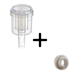 Dwuczęściowy kranik + uszczelka