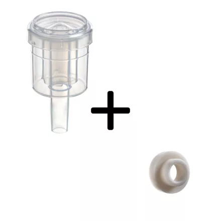 Dwuczęściowy kranik + uszczelka