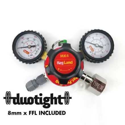 Reduktor CO2 Kegland MK4 typu 30 z szybkozłączkami!