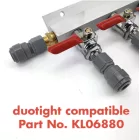 Rozdzielacz dwutlenku węgla Kegland 5-portowy