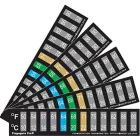 Termometr naklejkowy 16–40°C – poziomy