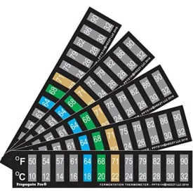 Termometr naklejkowy 16–40°C – poziomy