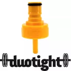 FermZilla Post plastikowy łącznik żółty / głowica napełniająca PET