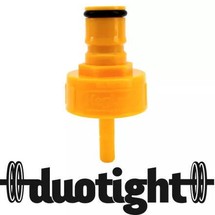 FermZilla Post plastikowy łącznik żółty / głowica napełniająca PET
