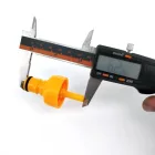 FermZilla Post plastikowy łącznik żółty / głowica napełniająca PET