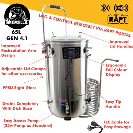 Brewzilla GEN4.1 65L warzelnia