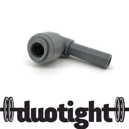 Duotight 9,5 mm–9,5 mm kolanko z gwintem zewnętrznym i wewnętrznym (3/8"-3/8")