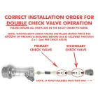 Złącze Ball Lock – z zaworem zwrotnym