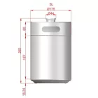Mini Keg – 5 l (175 mm x 280 mm)