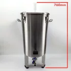 KegLand stożkowy zbiornik fermentacyjny ze stali nierdzewnej – 32 l