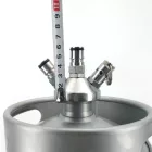 Mini KEG – głowica nalewowa Ball Lock z silikonowym wężem 8 mm