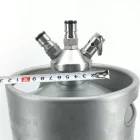 Mini KEG – głowica nalewowa Ball Lock z silikonowym wężem 8 mm