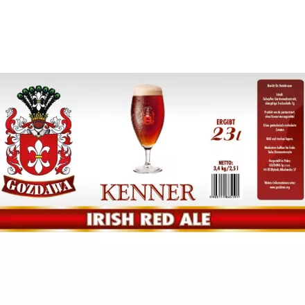 Zestaw Gozdawa Expert Irish Red Ale 23 l
