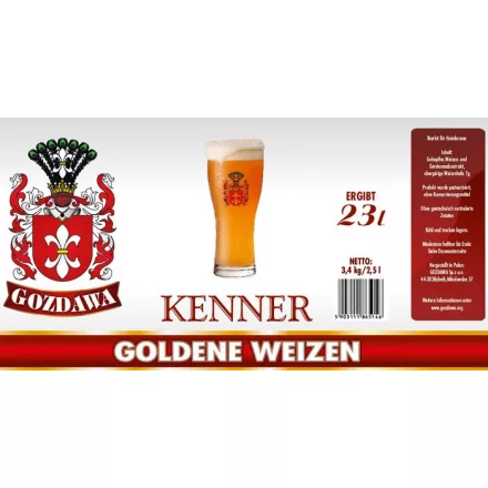 Zestaw Gozdawa Expert Goldene Weizen 23 l