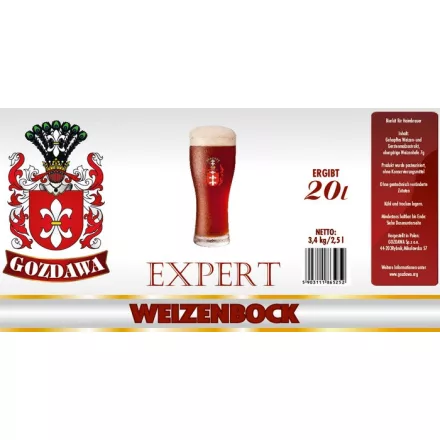 Zestaw Gozdawa Expert Weizenbock 23 l